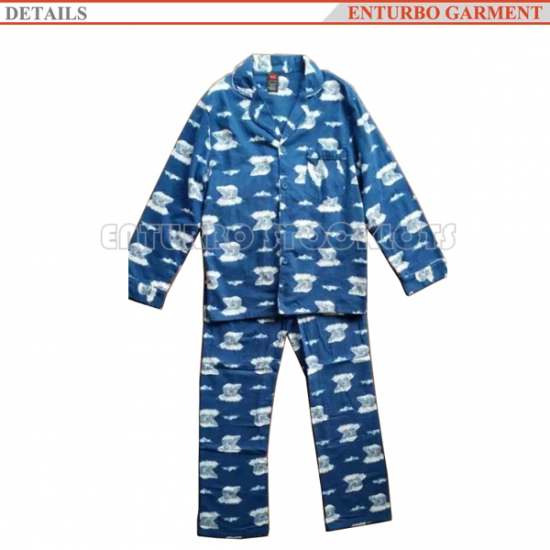 eua ordem estoques mens sleepwear pijamas de algodão